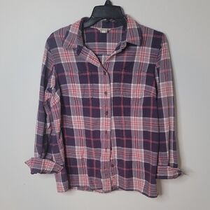Duluth Flannal Casual Plaid Button-Up Shirt